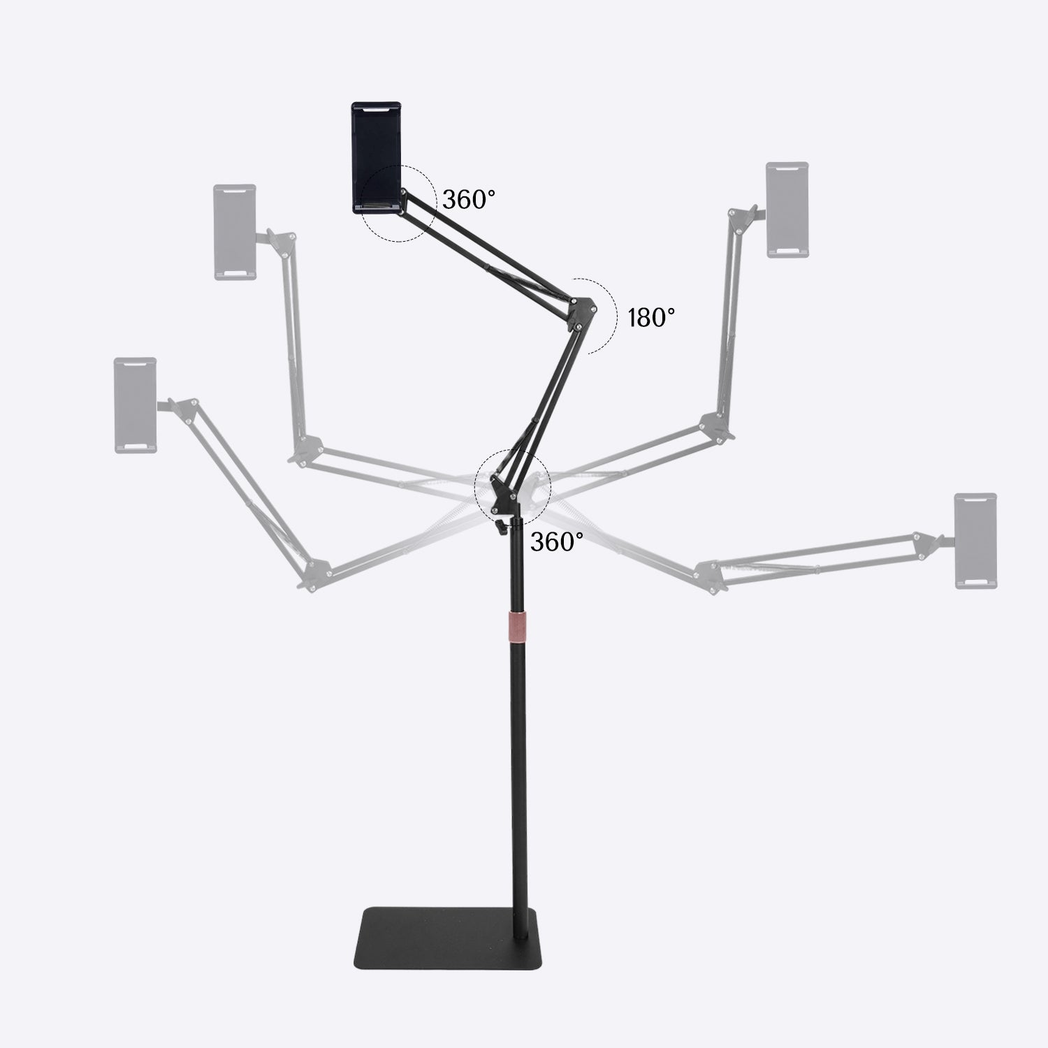 DeerRun Mobile Phone Holder for Walking on Treadmills