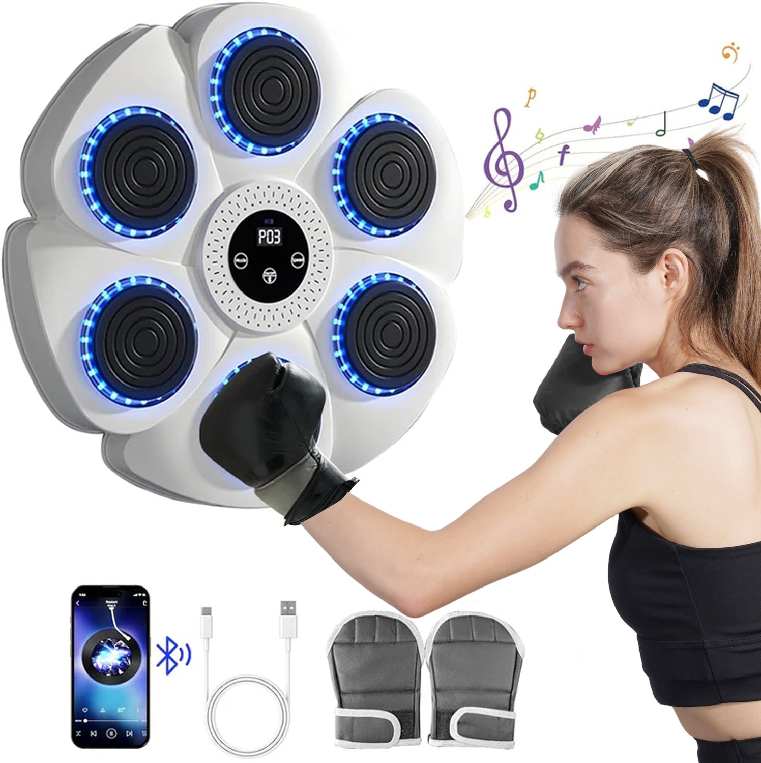 DeerRun Smart Music Boxing Machine