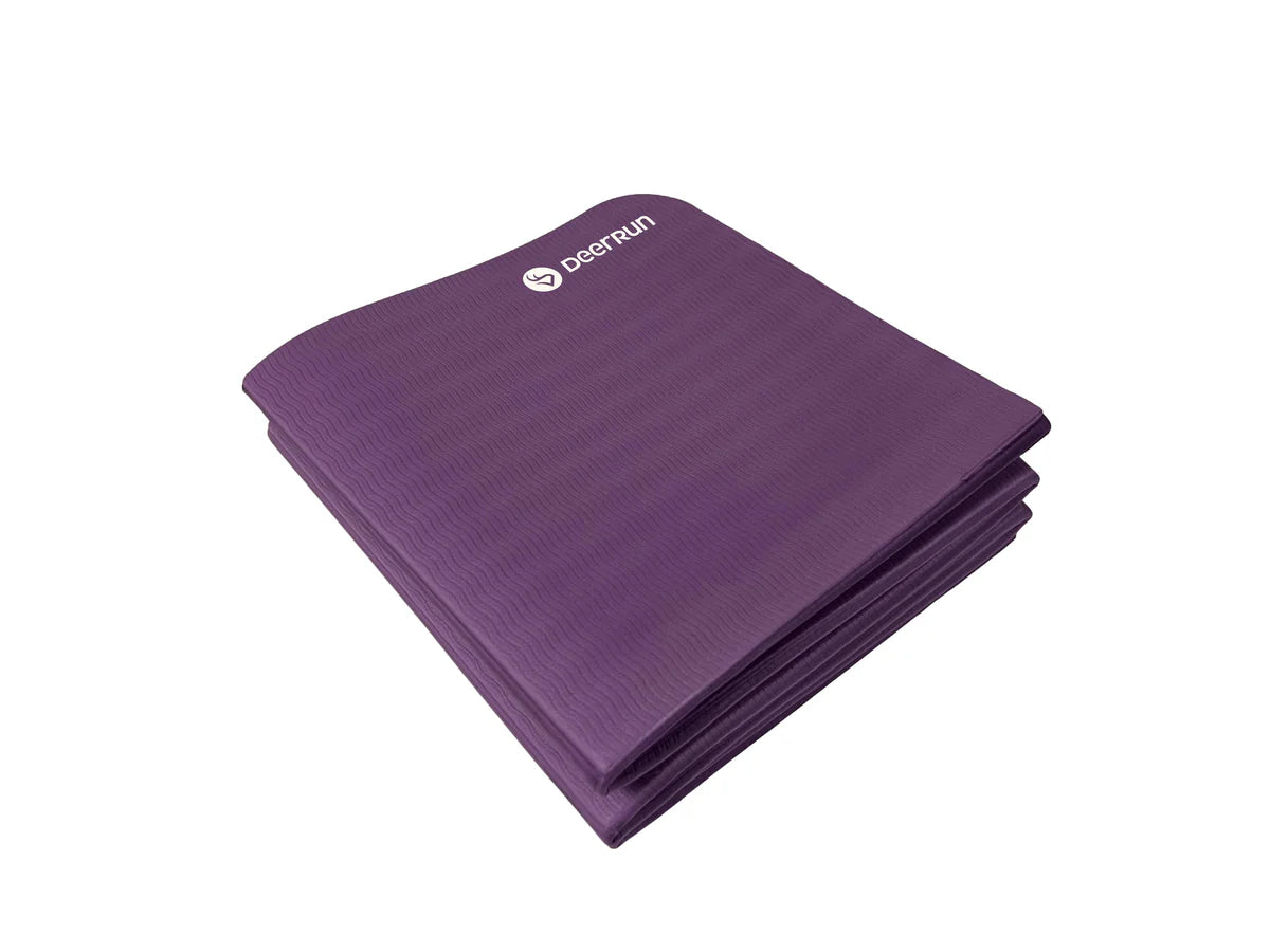 DeerRun CoreBase Foldable Yoga Mat - 180cm x 60cm x 0.6cm