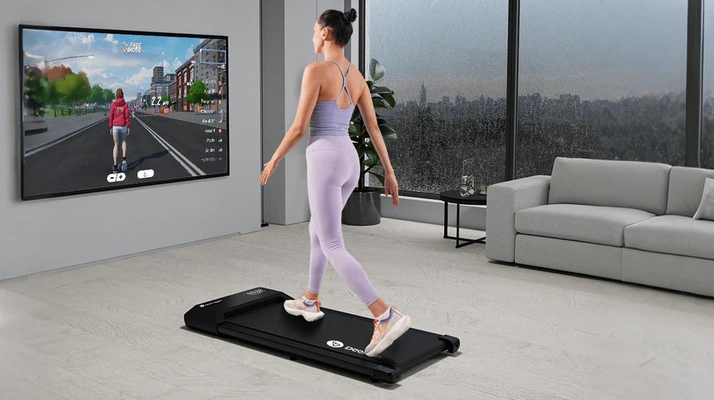 Rainy Season Fitness Made Easy: Quiet, Smart Treadmill for Apartment Living