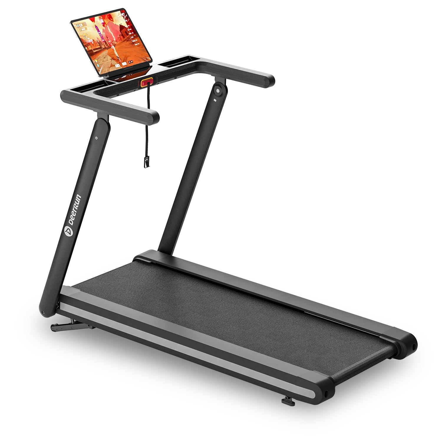 DeerRun X20 Foldable Treadmill with 15% Auto Incline Full Running Deck Treadmill | 181kg, 1 - 18 kph
