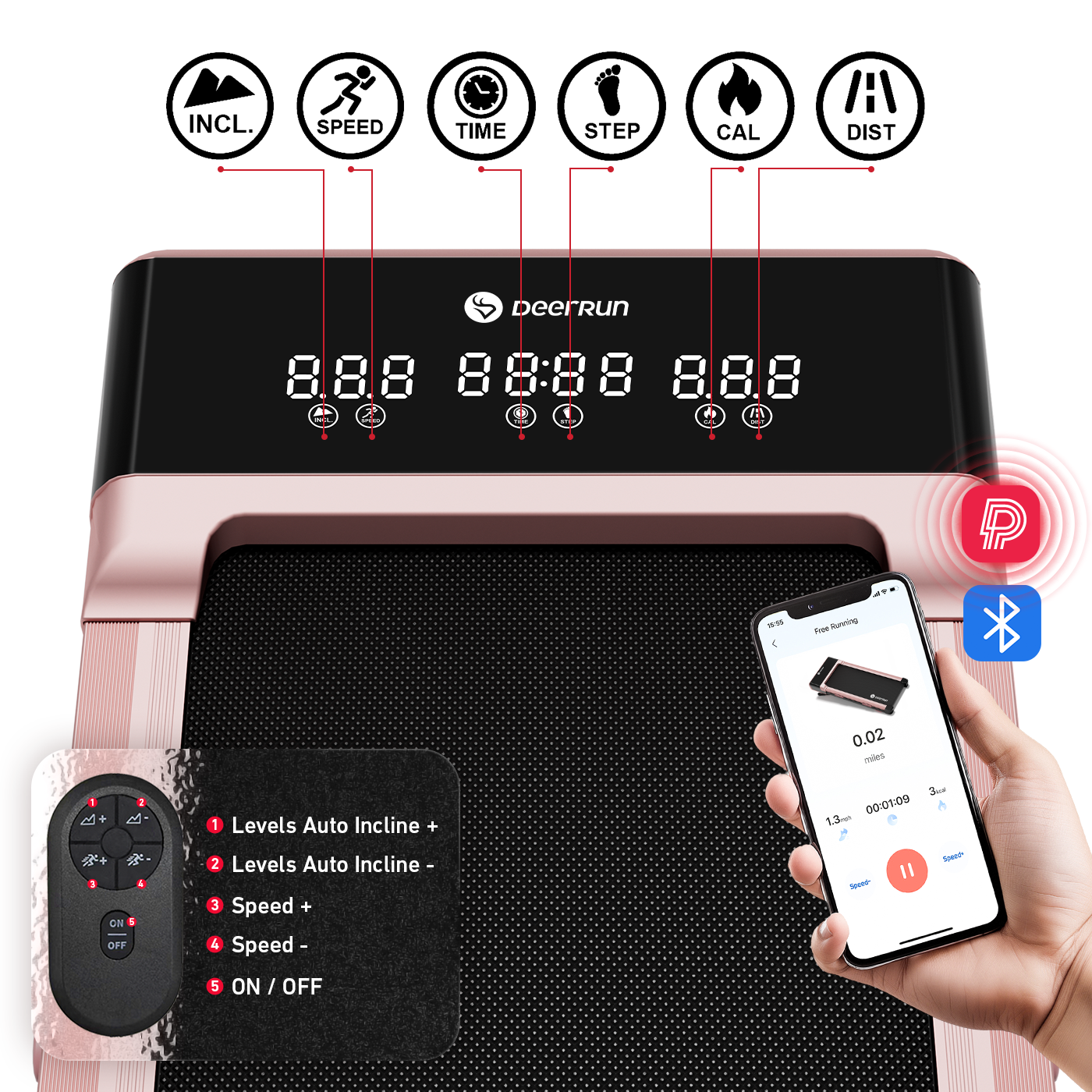 Deerrun Z10#Color_Pink(Give away a Free Water Cup)