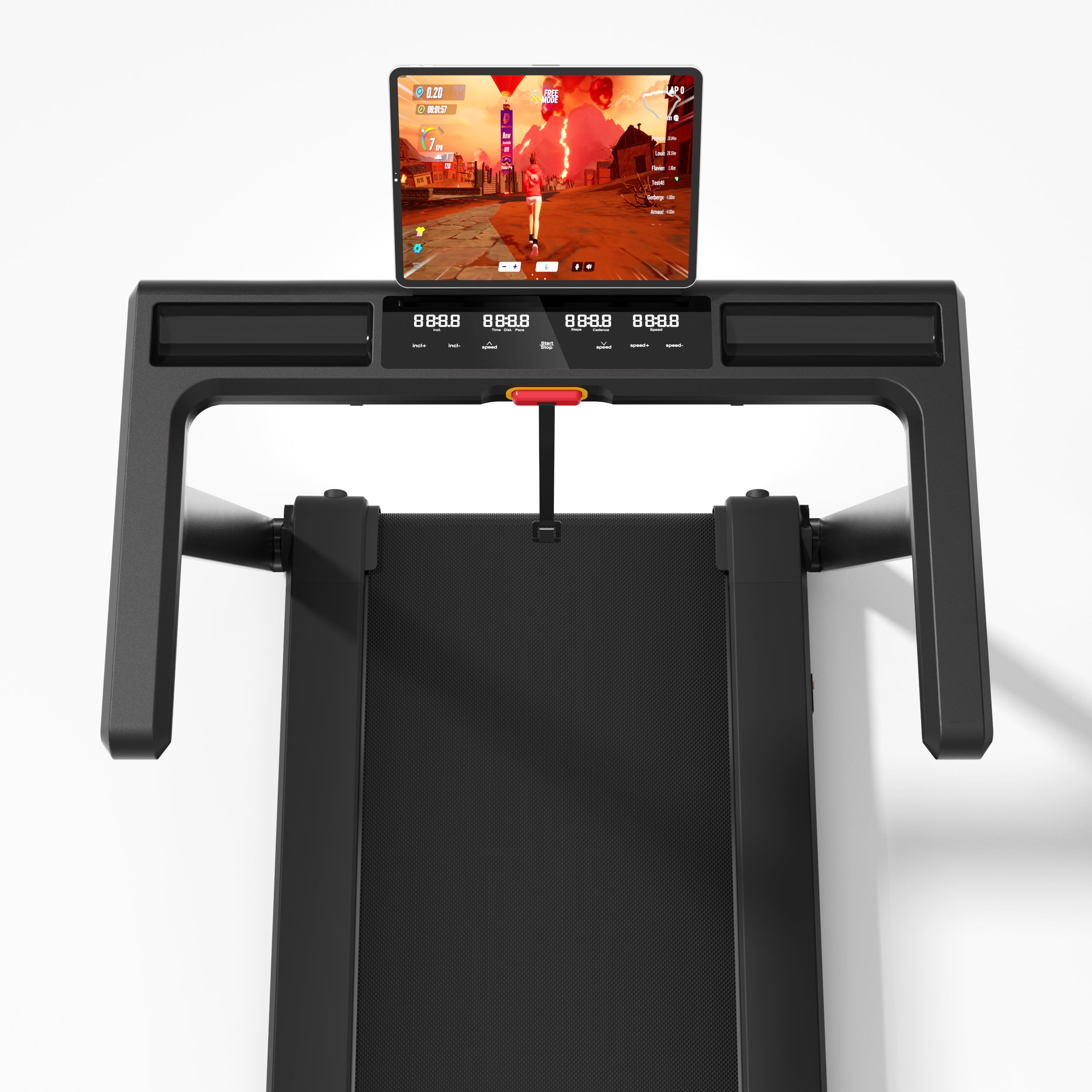 DeerRun X20 Foldable Treadmill with 15% Auto Incline Full Running Deck Treadmill | 181kg, 1 - 18 kph