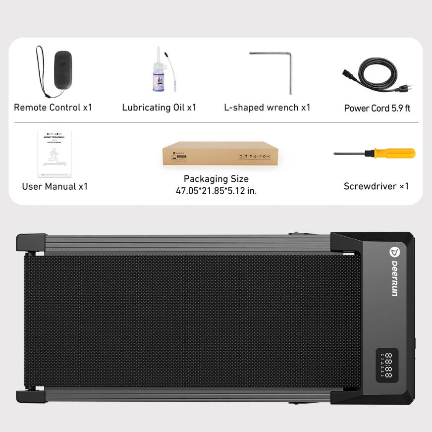DeerRun 2026 Q2 Urban Plus Smart Walking Pad with 7% Incline for Space-Saving Active Walking