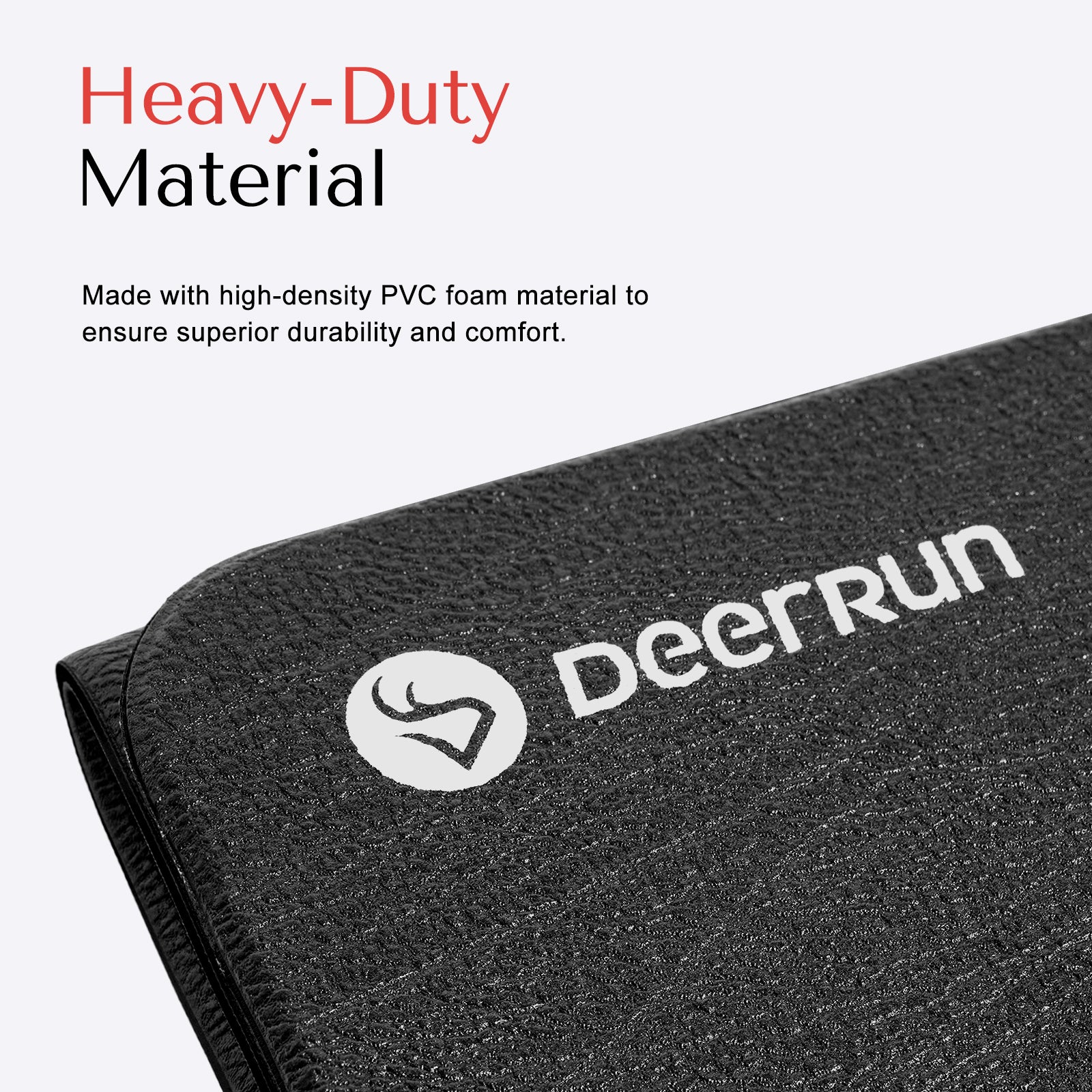 DeerRun Foldable Treadmill Mat - Waterproof, Anti-Slip, Noise-Reducing