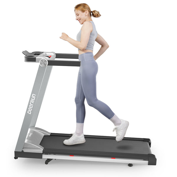DeerRun A1 Pro Folding Smart Treadmill #Color_Silver