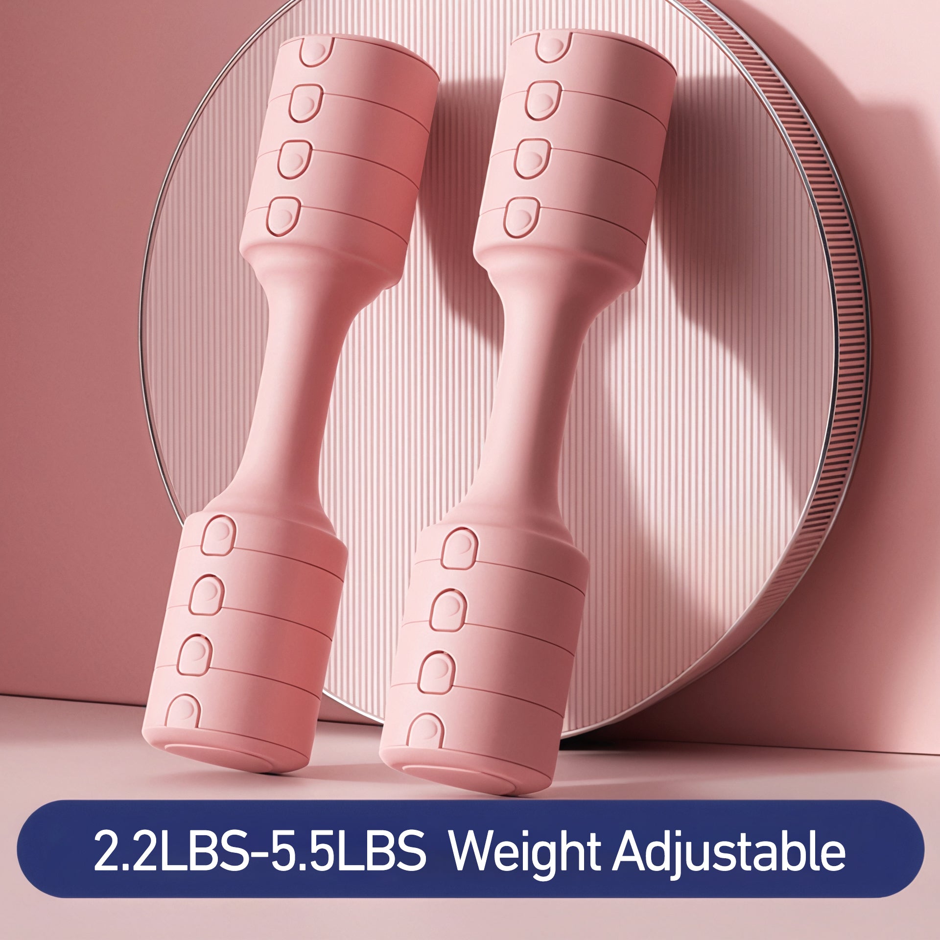 DeerRun Dumbbell - Pair 3kg for Women at Home