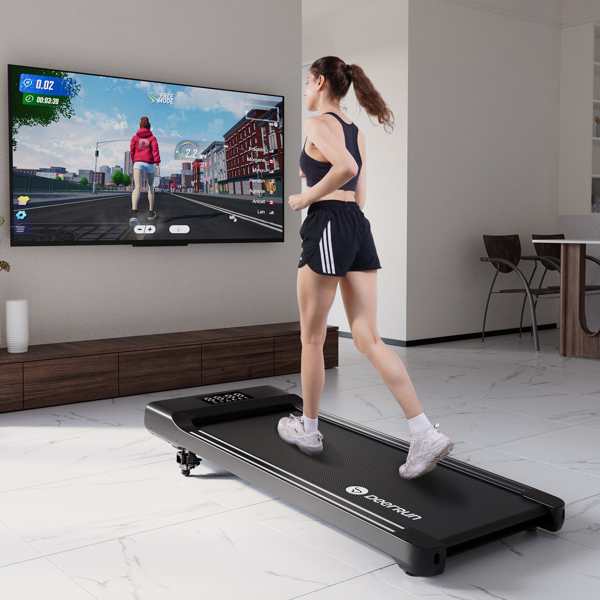 DeerRun Detachable Incline Bracket for Q1 Series Treadmills, Up to 5 Degrees