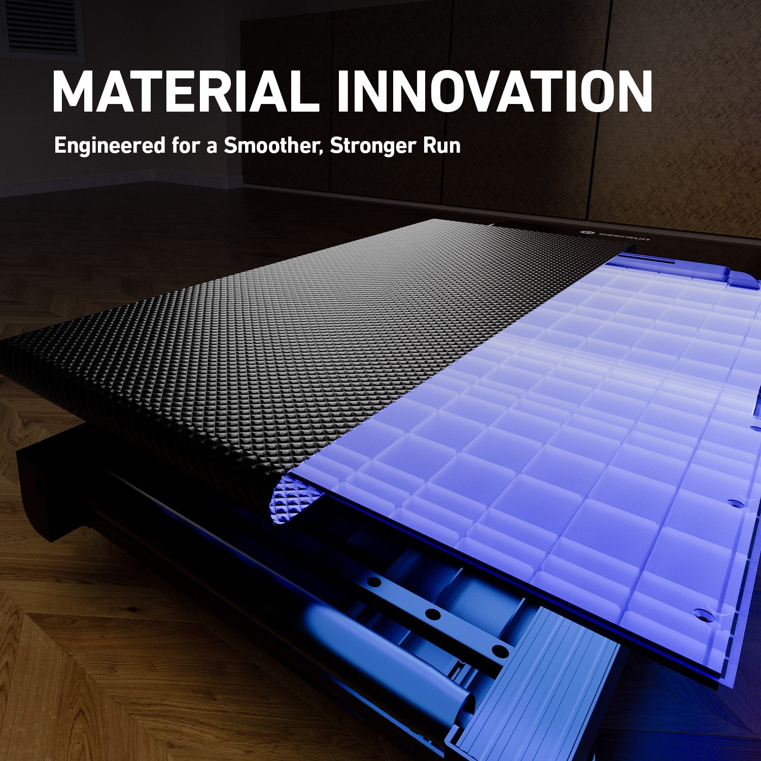 DeerRun Z20 Ultra‑Compact Foldable Walking Pad Treadmill, for Office & Home, 136kg