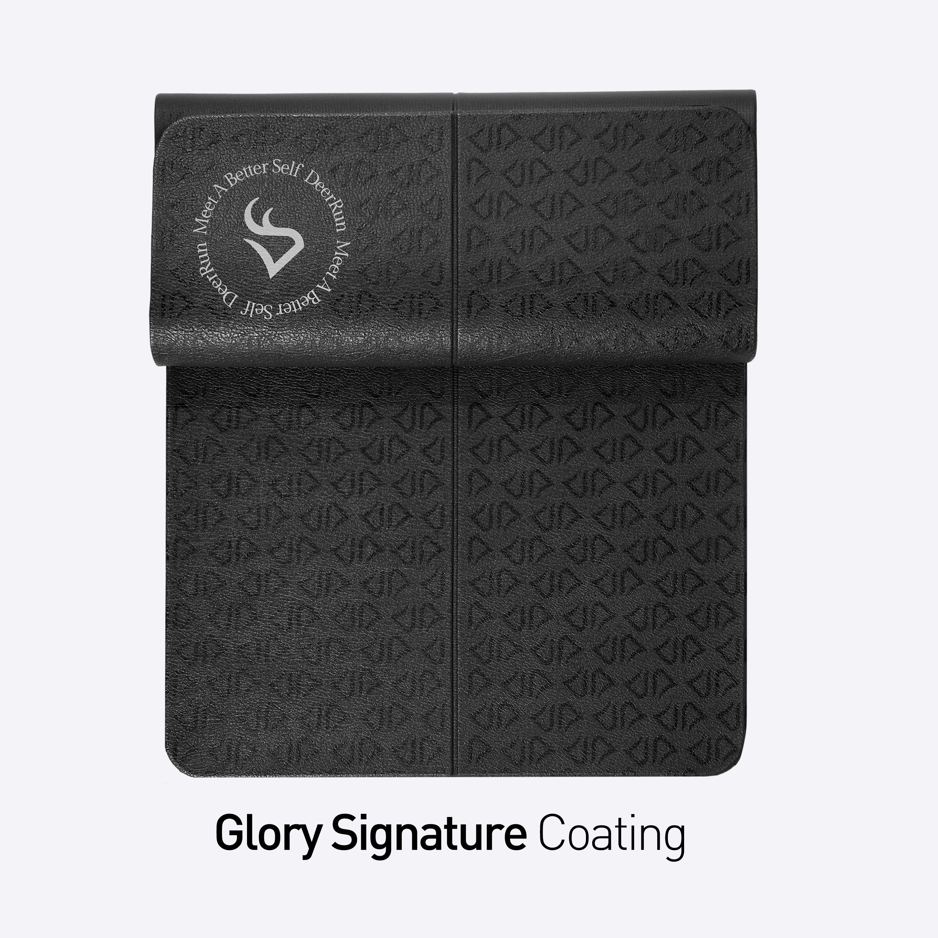 DeerRun Glory Mat in 6mm Signature PVC, Higher Density Foldable Treadmill Mat