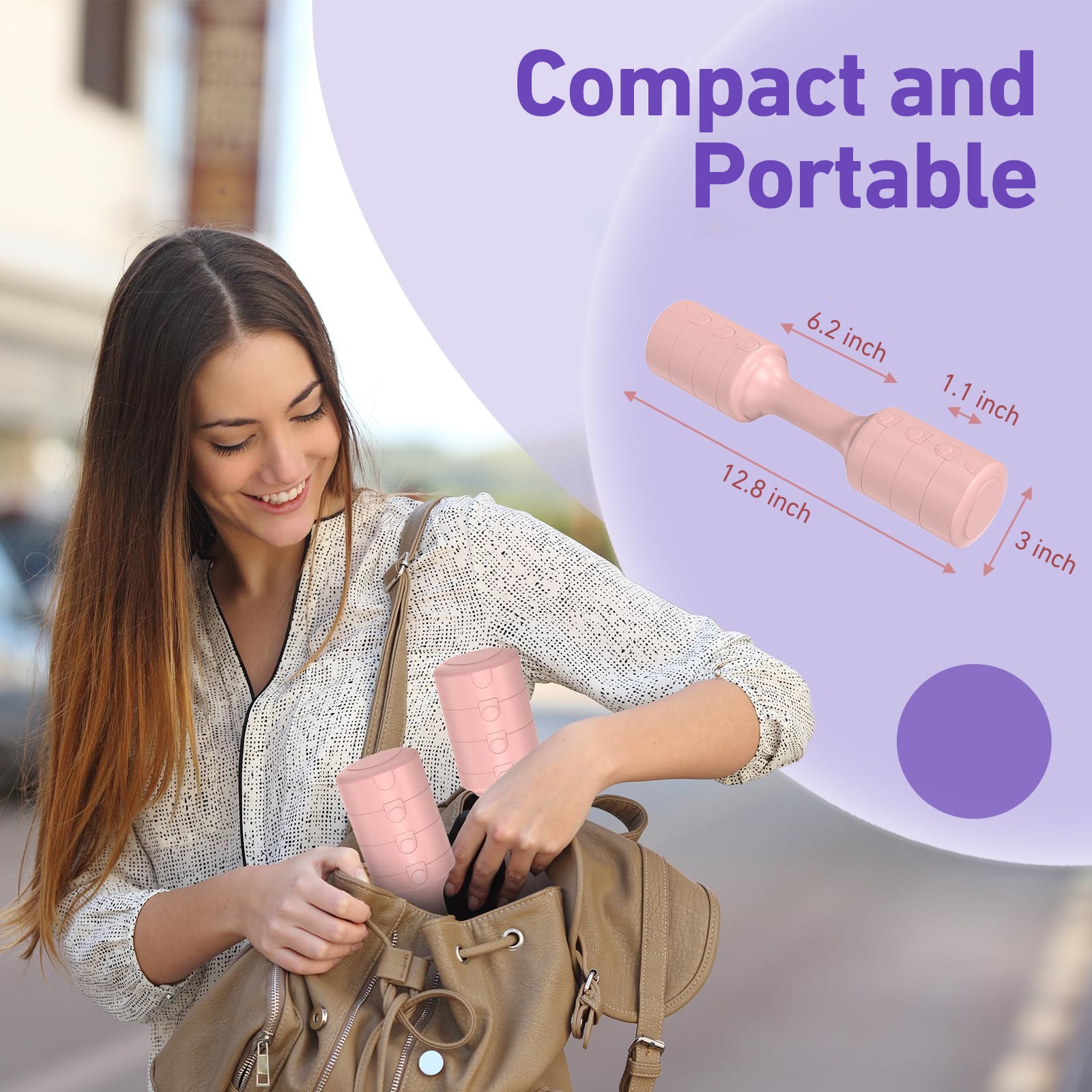 DeerRun Dumbbell - Pair 3kg for Women at Home