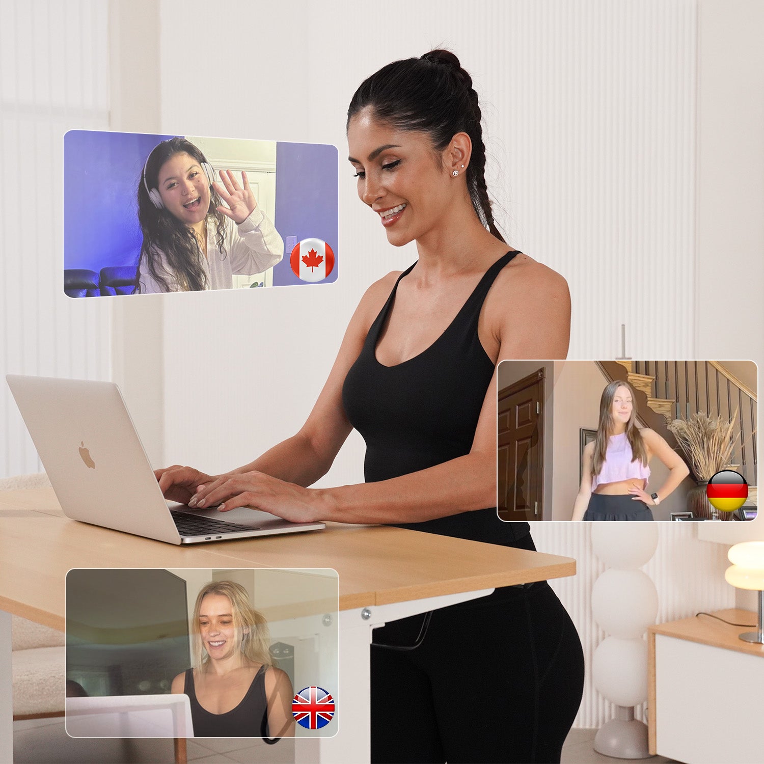 DeerRun Z20 Ultra‑Compact Foldable Walking Pad Treadmill, for Office & Home, 136kg