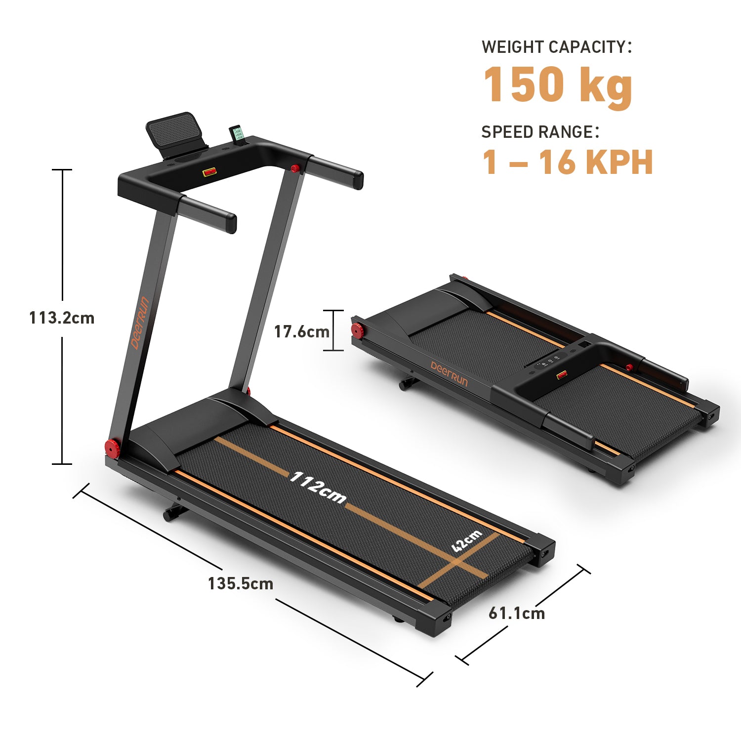 Deerrun A1#Color_Black Orange