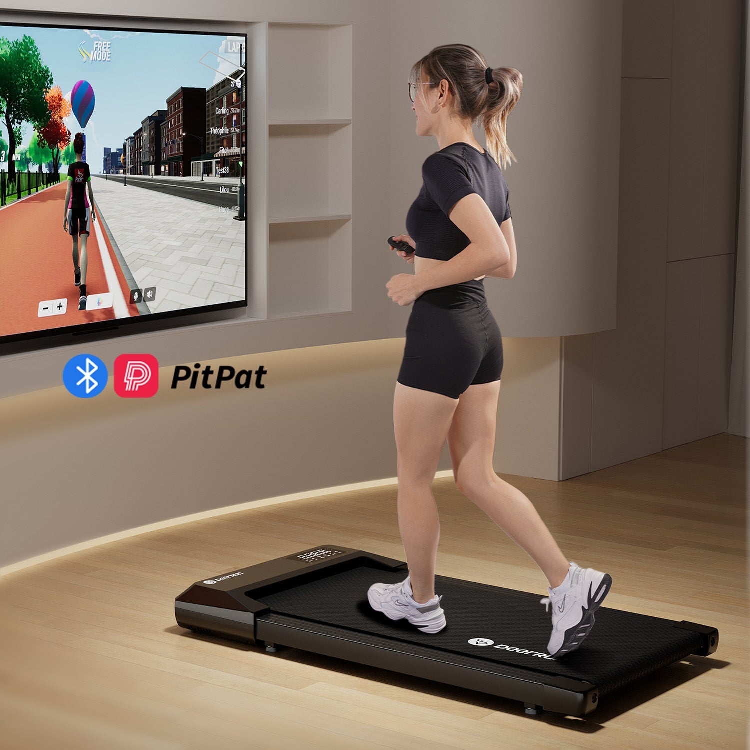 Q1 Urban Plus Fitness Bundle | Walking Pad, Desk & Mat