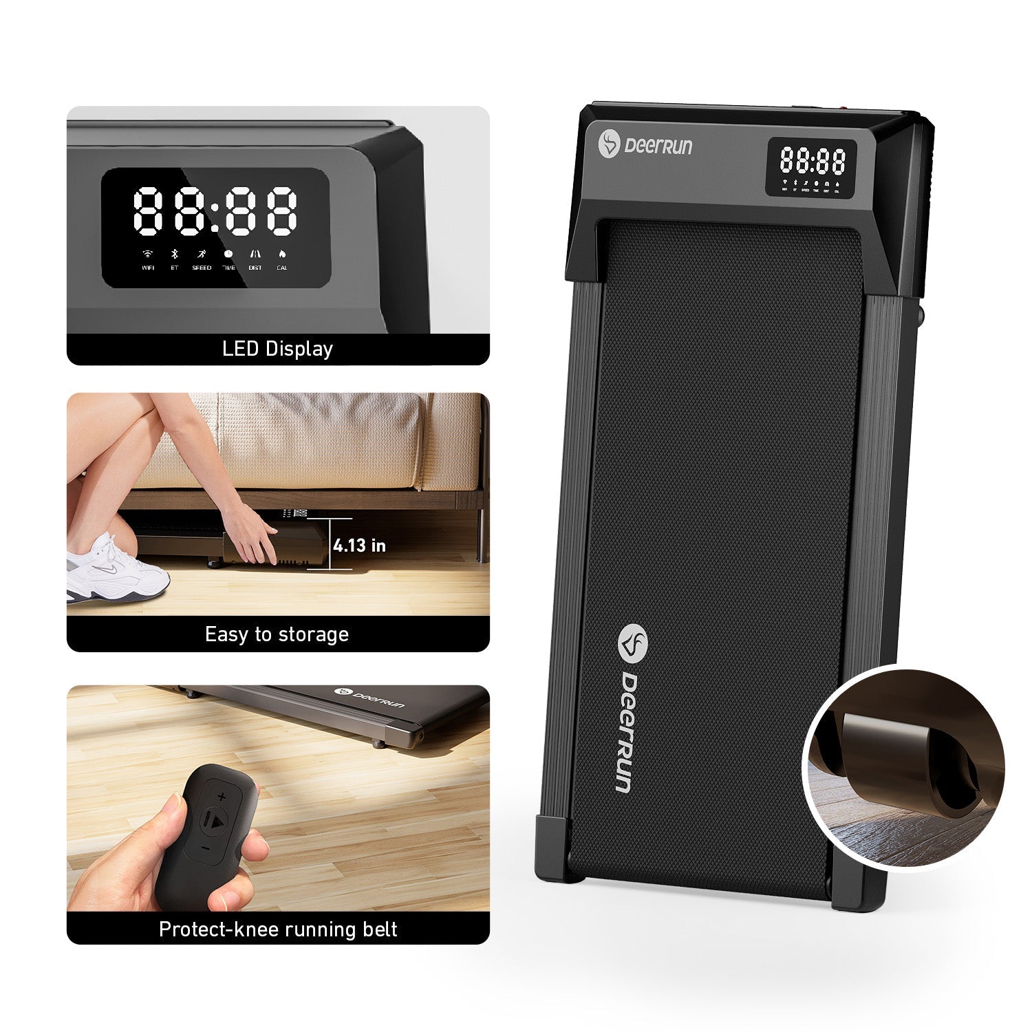 Q1 Urban Plus Fitness Bundle | Walking Pad, Desk & Mat