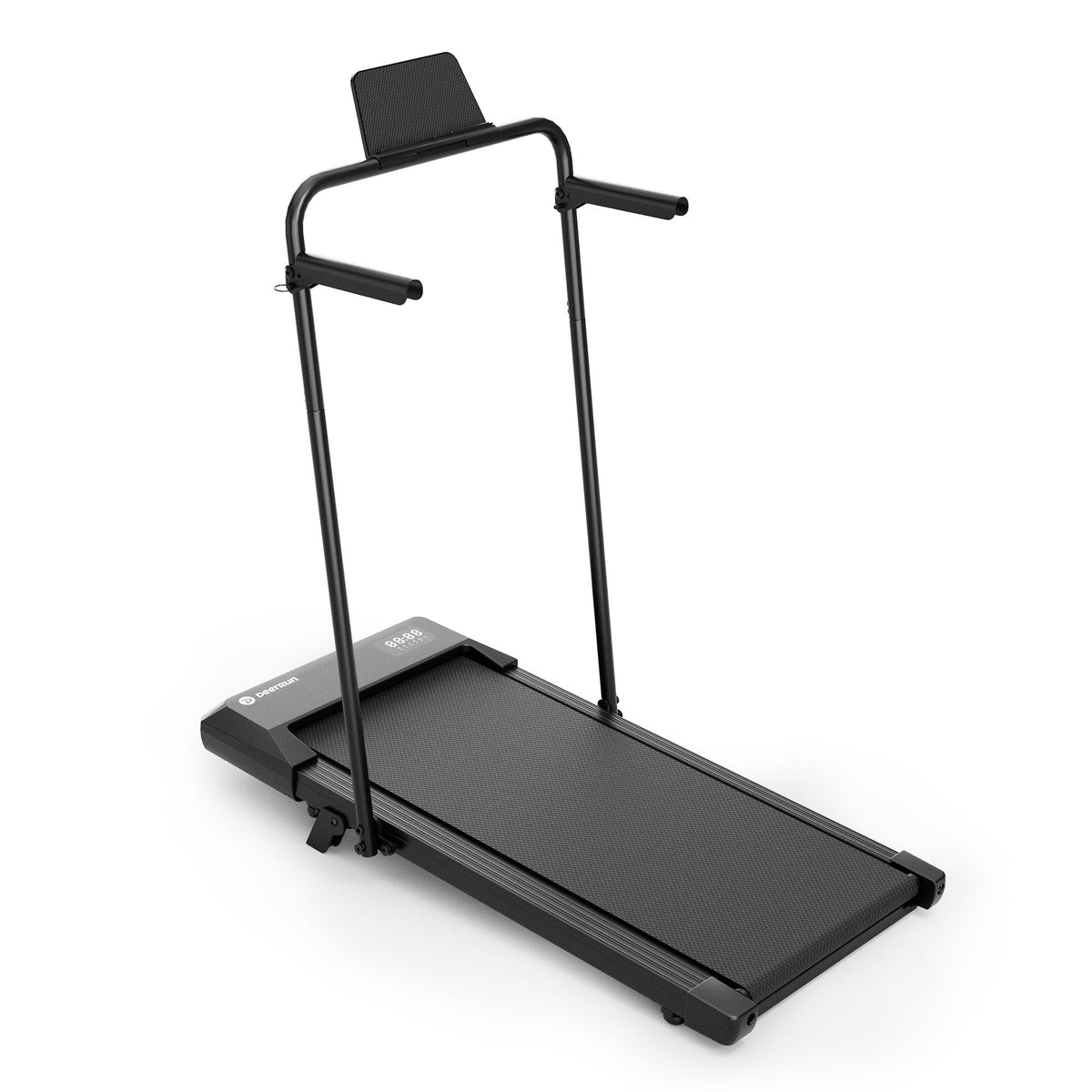 DeerRun WinterWalk 7% Incline Walking Pad with Handrail
