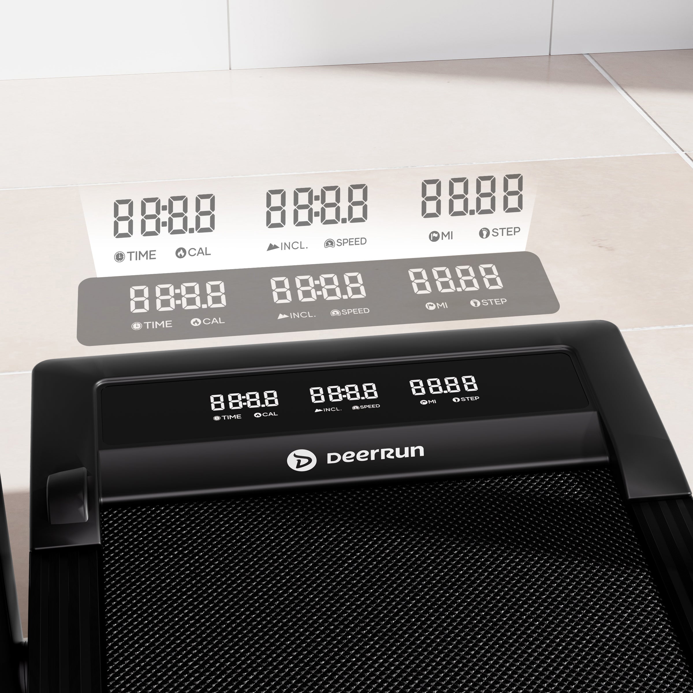 DeerRun Z10 Pro 12% Auto Incline Treadmill for Small-Space Hill Training at Home