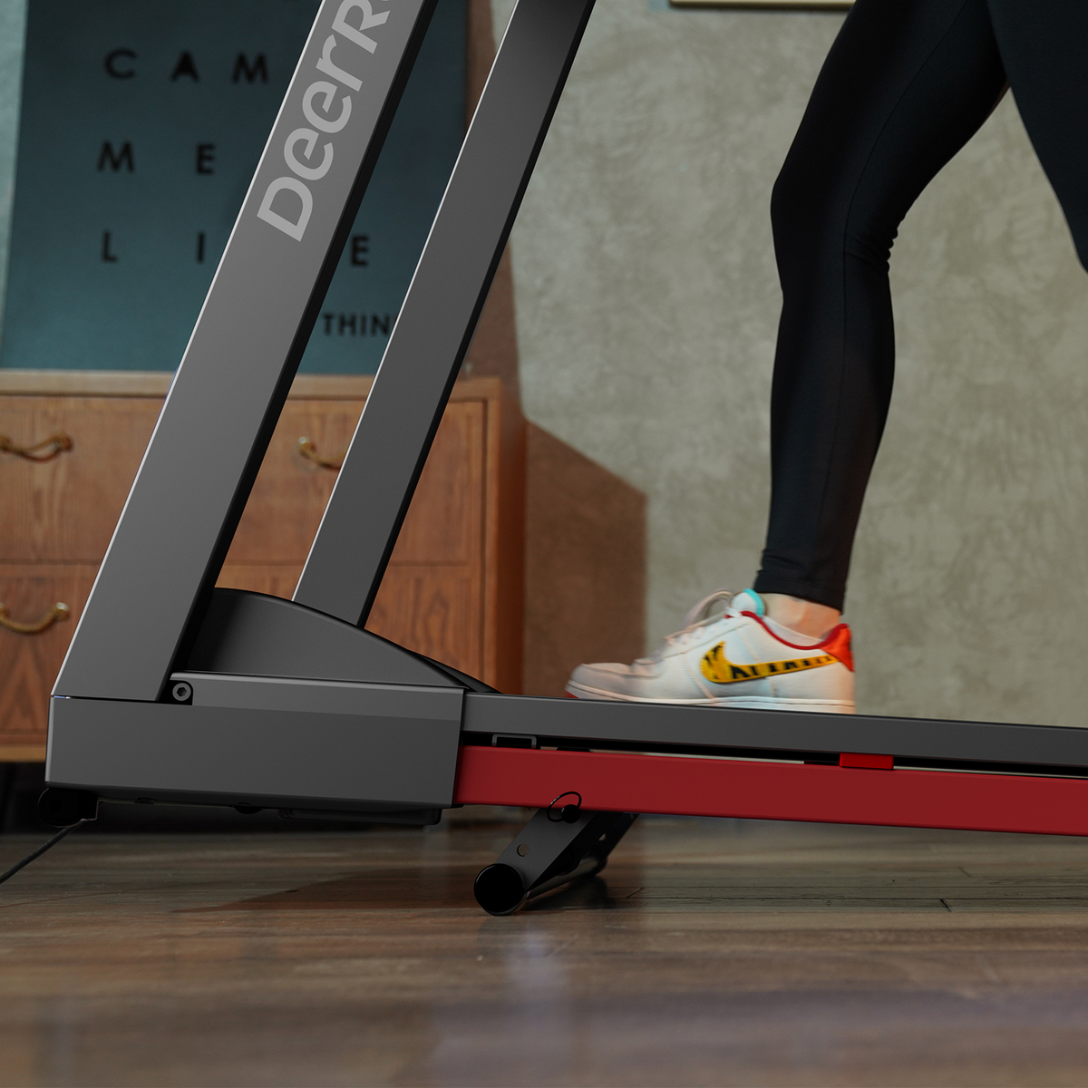 DeerRun® A1 Pro Folding smart treadmill with 6% incline - 16 kph