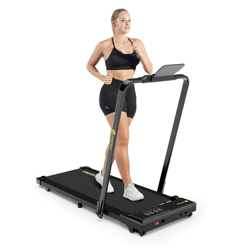 DeerRun A5 PRO Vitality – 2025 Smart 2-in-1 Foldable Treadmill, Upgraded Chip & NFC Support | 12kph, 145kg