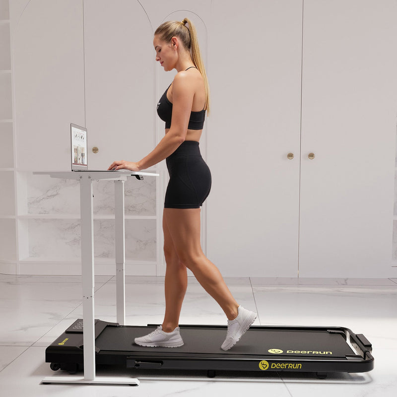 DeerRun A5 PRO Vitality – 2025 Smart 2-in-1 Foldable Treadmill, Upgraded Chip & NFC Support | 12kph, 145kg
