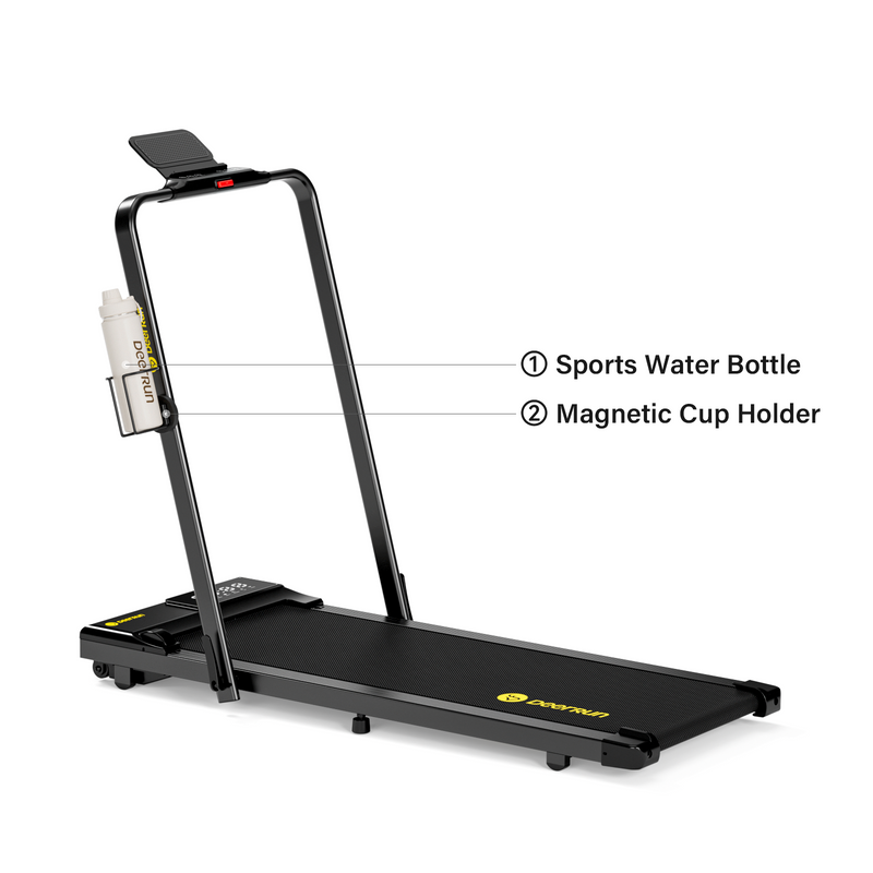 DeerRun A5 PRO Vitality – 2025 Smart 2-in-1 Foldable Treadmill, Upgraded Chip & NFC Support | 12kph, 145kg