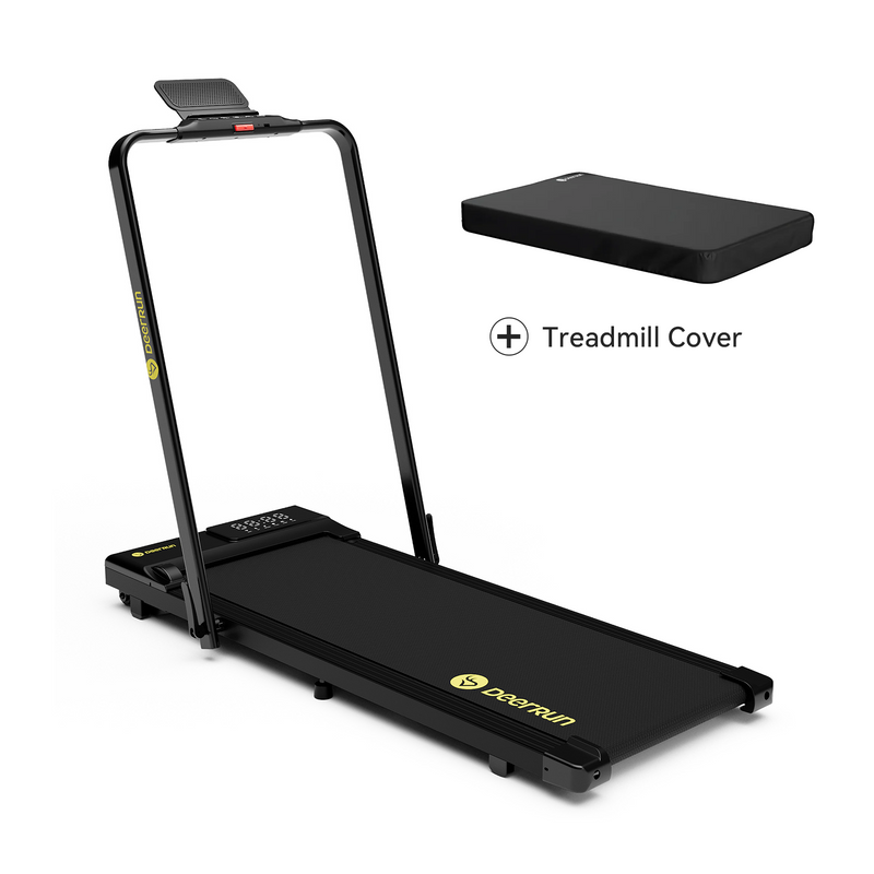 DeerRun A5 PRO Vitality – 2025 Smart 2-in-1 Foldable Treadmill, Upgraded Chip & NFC Support | 12kph, 145kg