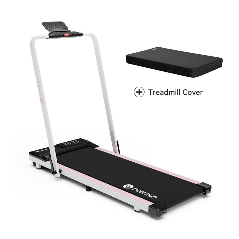 DeerRun A5 PRO Vitality – 2025 Smart 2-in-1 Foldable Treadmill, Upgraded Chip & NFC Support | 12kph, 145kg
