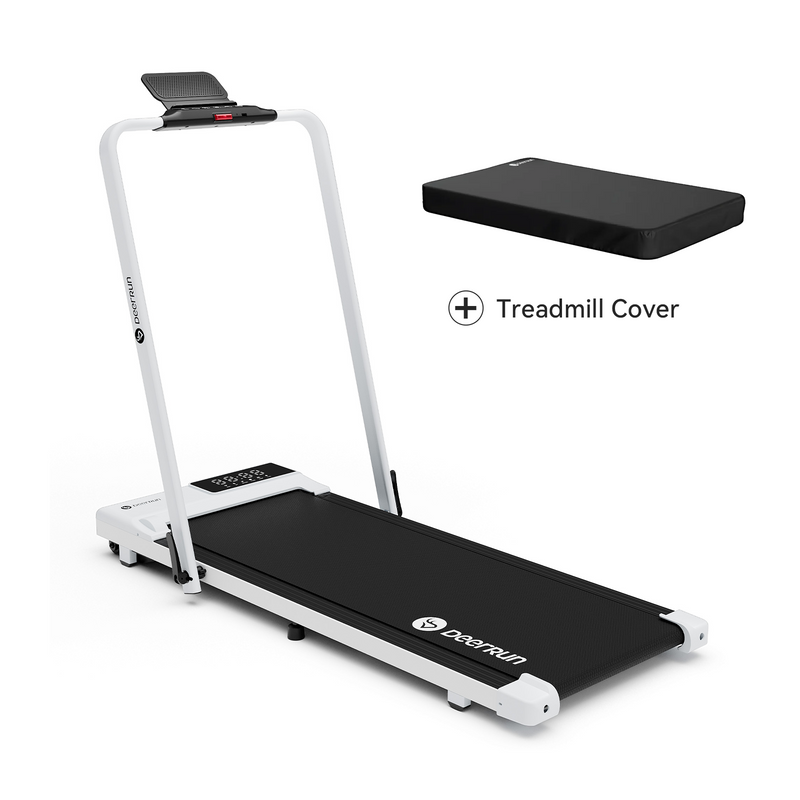 DeerRun A5 PRO Vitality – 2025 Smart 2-in-1 Foldable Treadmill, Upgraded Chip & NFC Support | 12kph, 145kg