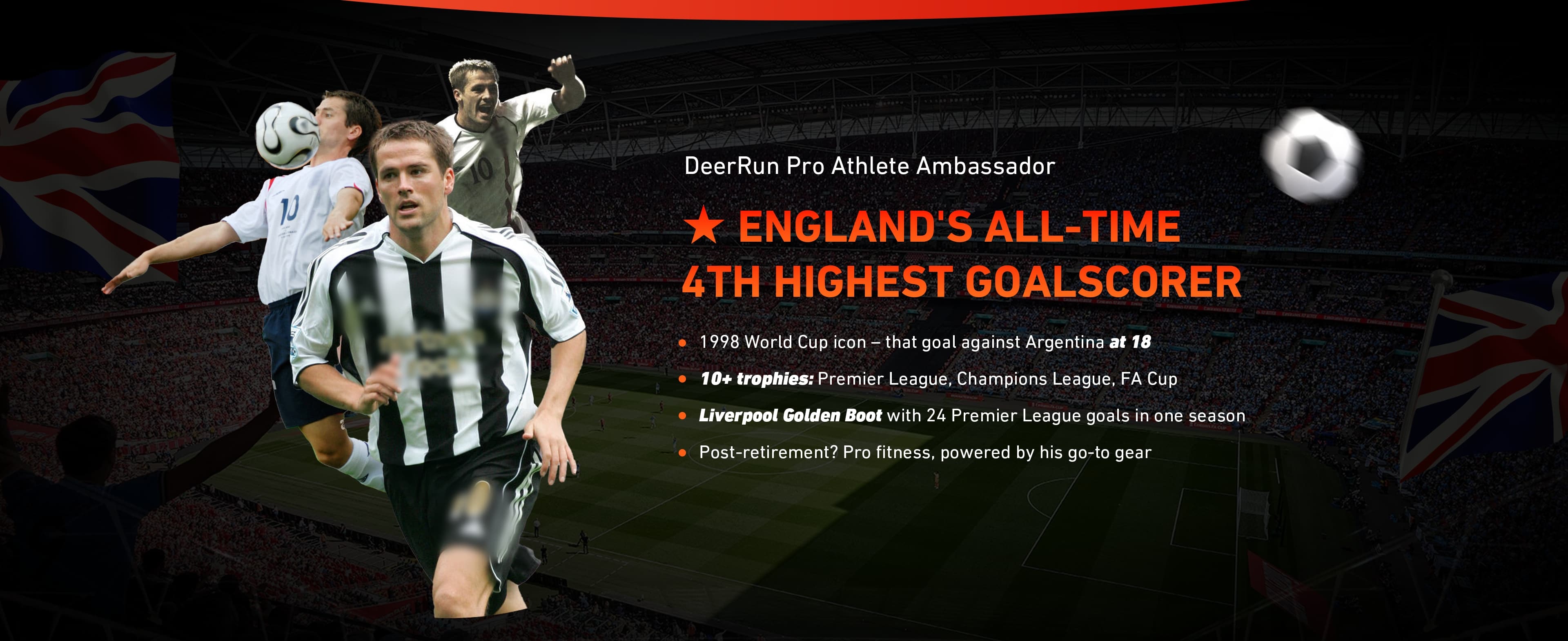 DeerRun Official Brand Ambassador Michael James Owen treadmill introduce 