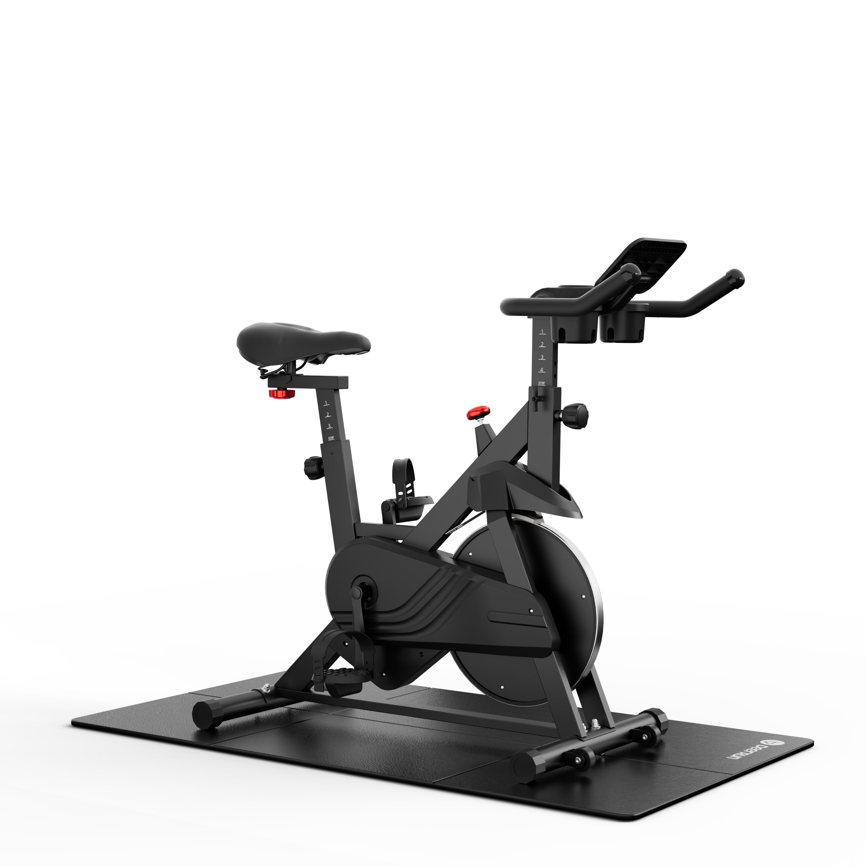 DeerRun S500 Indoor Adjustable Magnetic Resistance Silent Belt Smart Cycling Bike with PitPat App