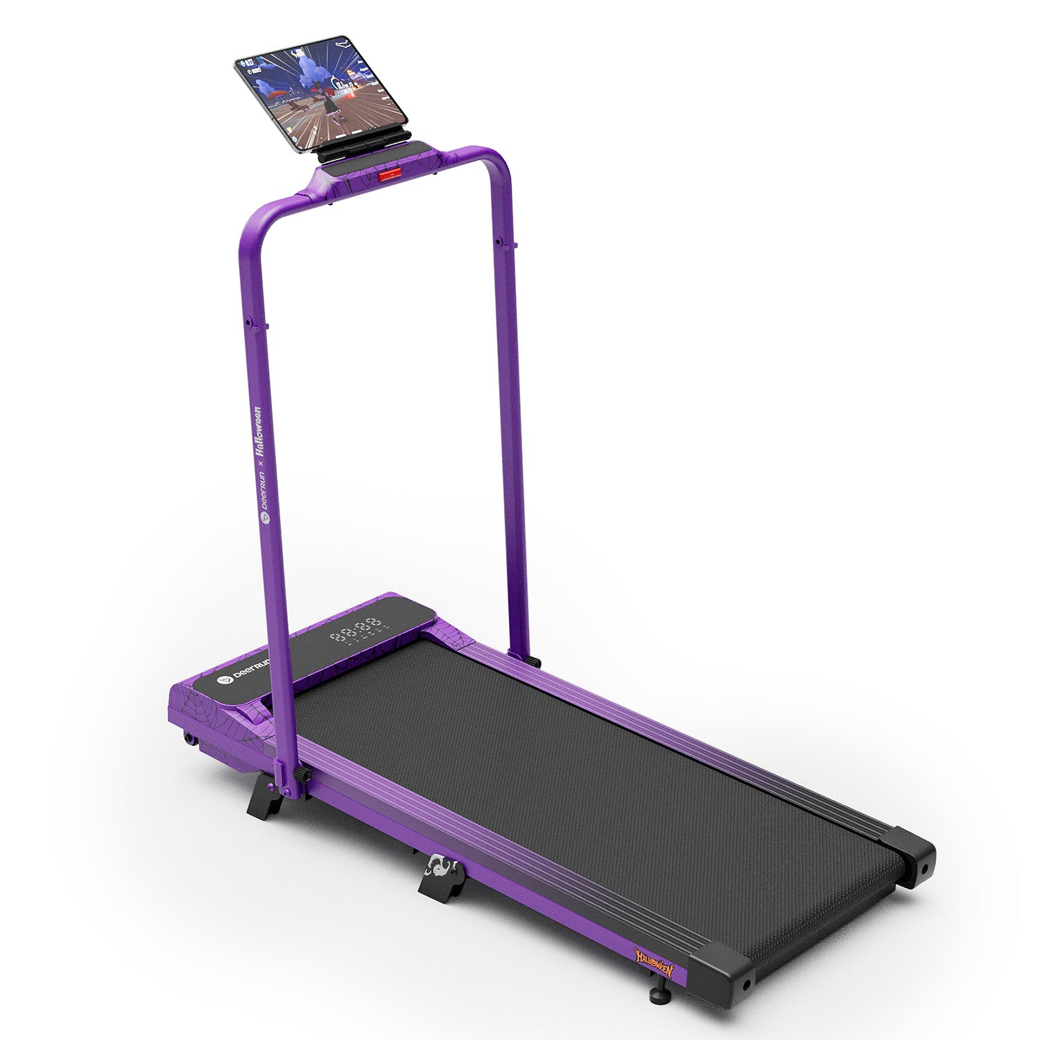 2025 Halloween Limited Edition Smart Foldable Treadmill Purple Cobweb | The Perfect Gift for Family Health