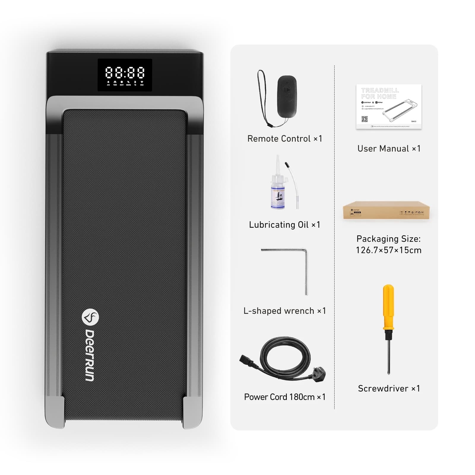 Deerrun q1 pro#Color_Black