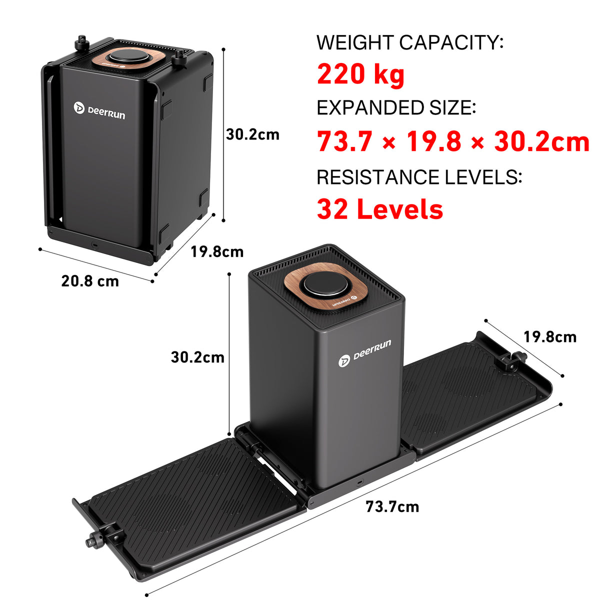 DeerRun Forgenix Fold 1 Foldable Strength Station with Built-In Display