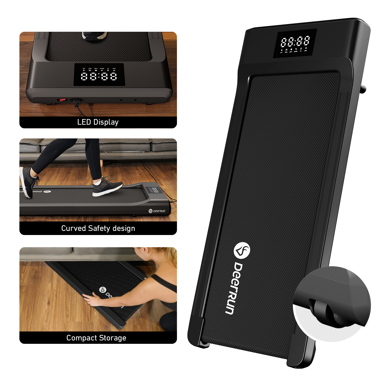 Deerrun q1 pro#Color_Black