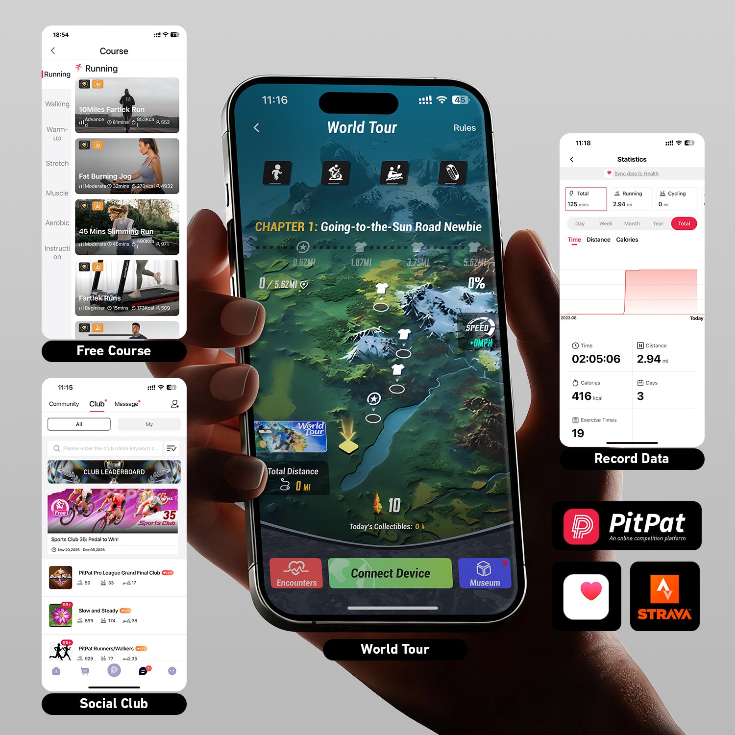 A6 Plus Foldable Walk-and-Run Treadmill with 5% Incline (1–12 kph, 136 kg Capacity)