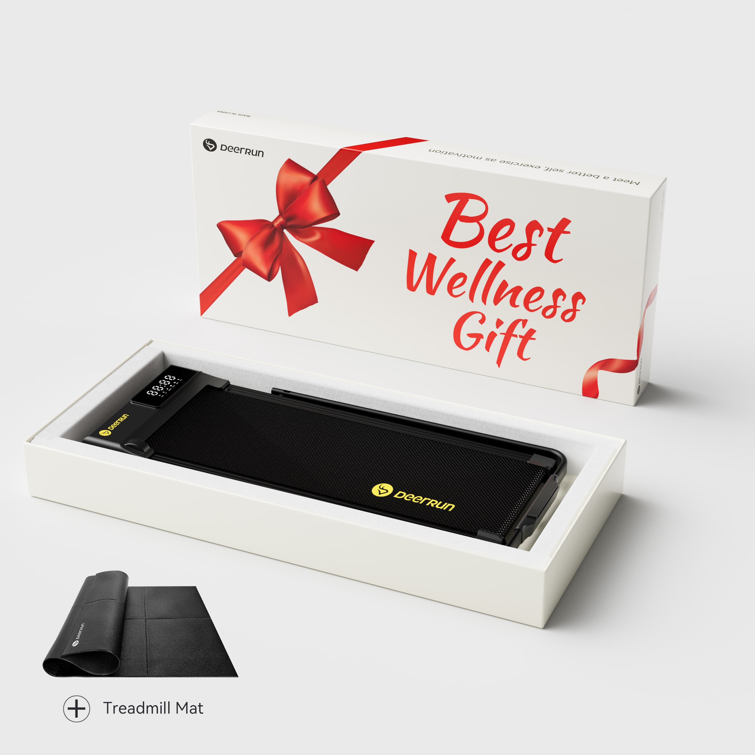 DeerRun A5 PRO Vitality – 2025 Smart 2-in-1 Foldable Treadmill, Upgraded Chip & NFC Support | 12kph, 145kg