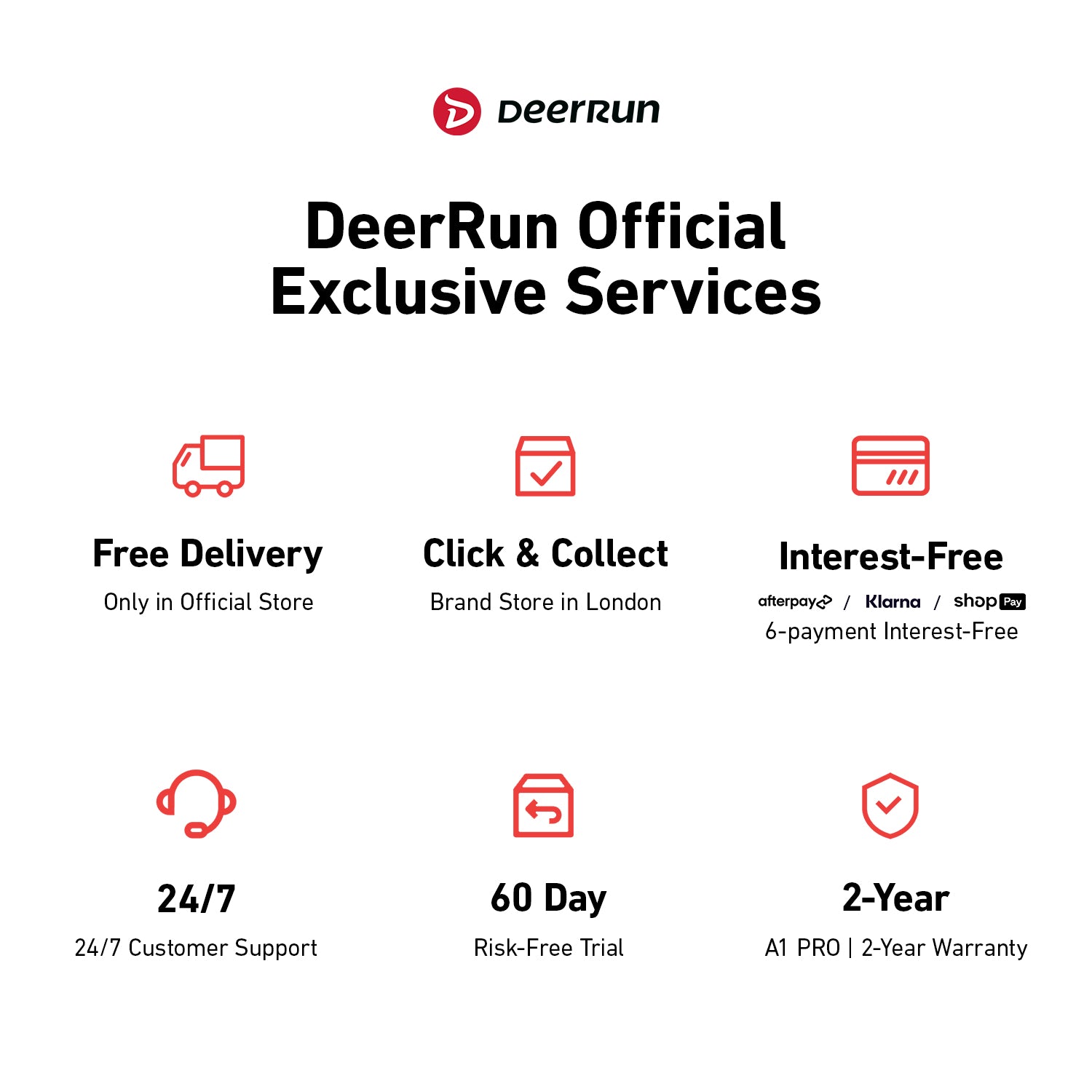 DeerRun A1 Pro Folding Smart Treadmill with 6% Incline - 16 KPH, 158 Kg Capacity