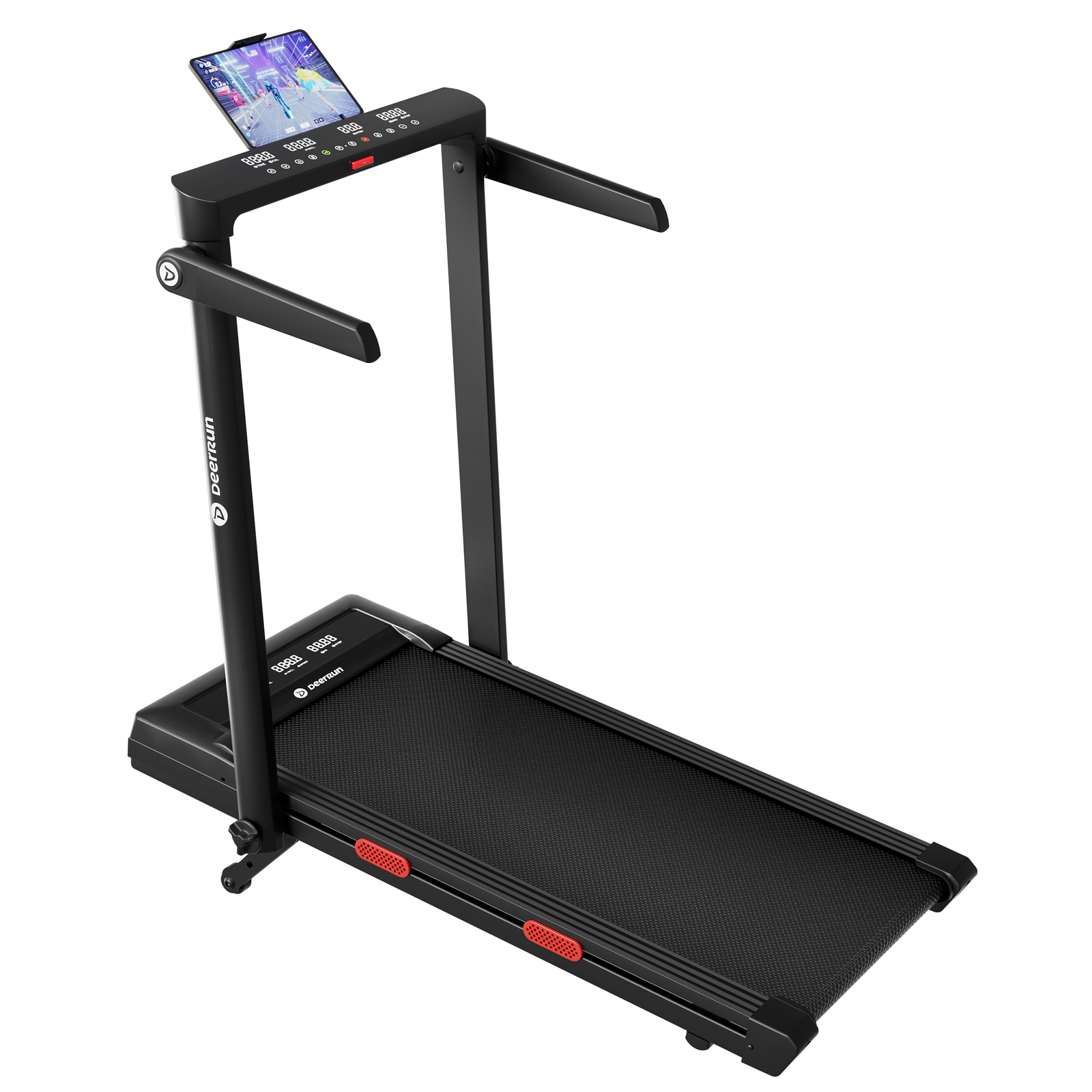 DeerRun Z10 Pro 12% Auto Incline Treadmill for Small-Space Hill Training at Home