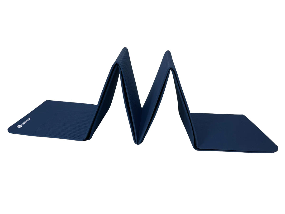 DeerRun CoreBase Foldable Yoga Mat - 180cm x 60cm x 0.6cm