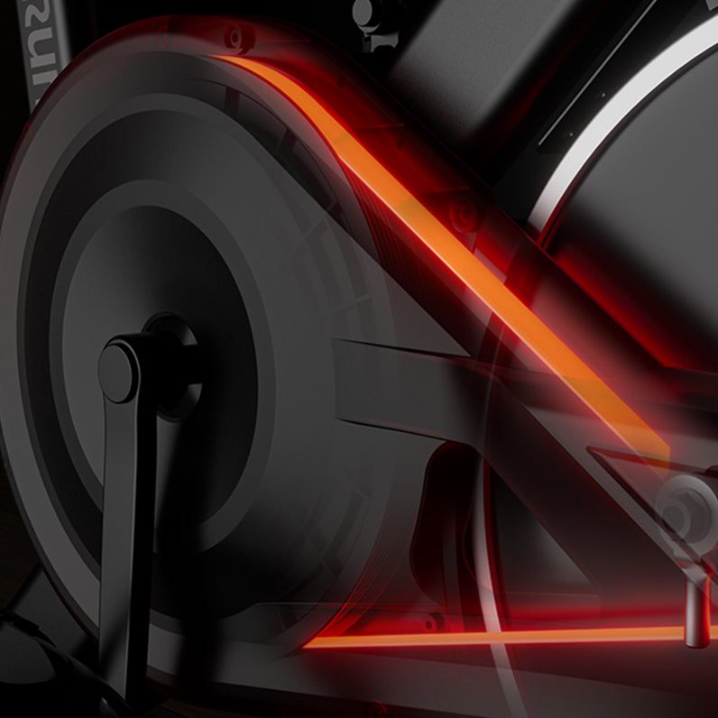 DeerRun S500 Pro King Size Indoor Exercise Bike for Tall Riders 32 Magnetic Resistance, LED Screen